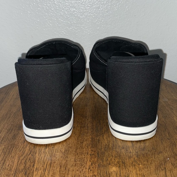 Anko Women Wedge Sandals in black and white Size 7.5 used once - Picture 5 of 5